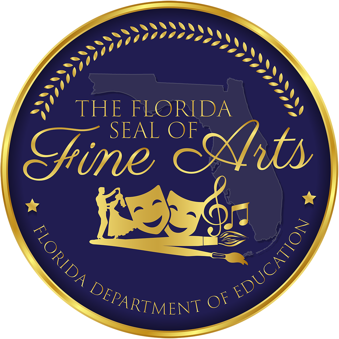 The Florida Seal of Fine Arts image
